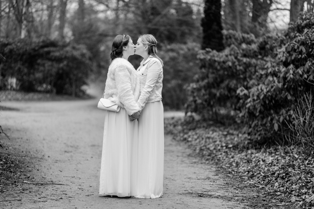 Hochzeit im Standesamt Wandsbek und Ohlendorffsche Villa in Volksdorf